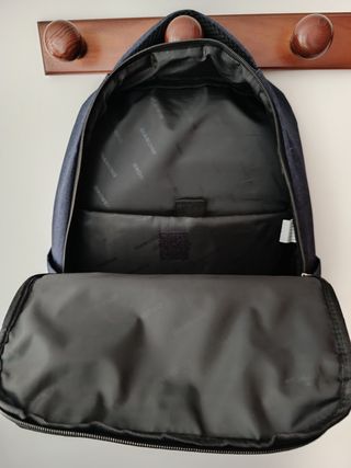 Mochila Portátil Azul Gris