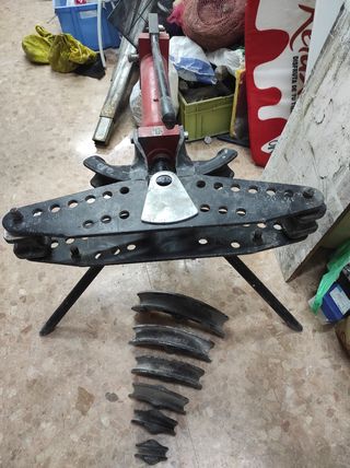Curvadora fontanería de 3/8 a 2" pulgadas