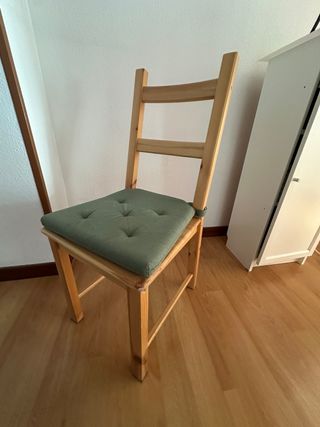 2 Sillas Pino IVAR IKEA