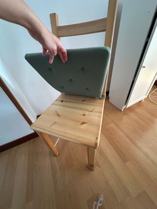 2 Sillas Pino IVAR IKEA
