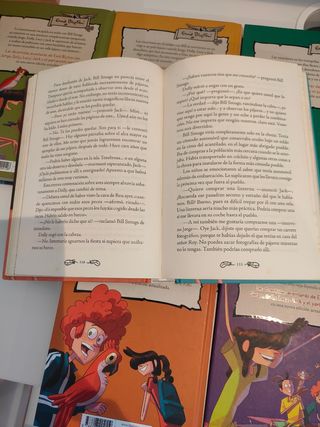 Lectura juvenil, colección de "Aventura en el..."