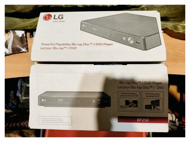 Reproductor Blu-ray LG BP250 Nuevo a estrenar.