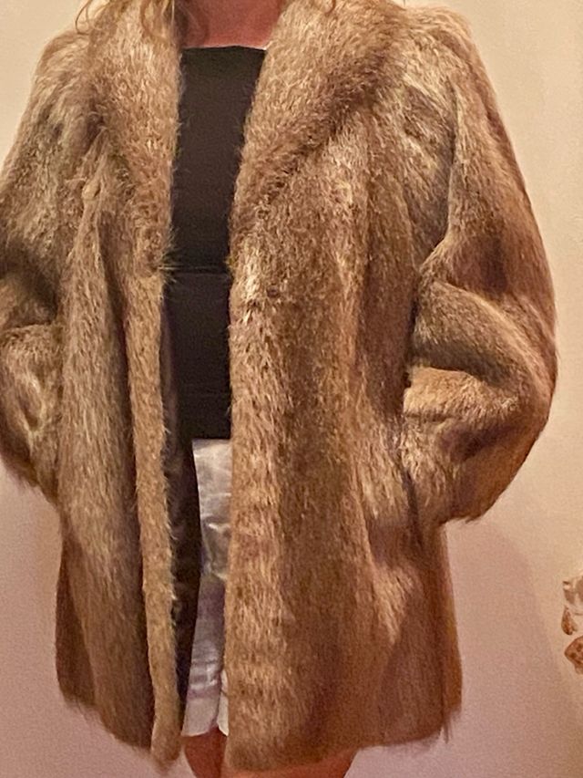 Chaquetón de piel de zorro