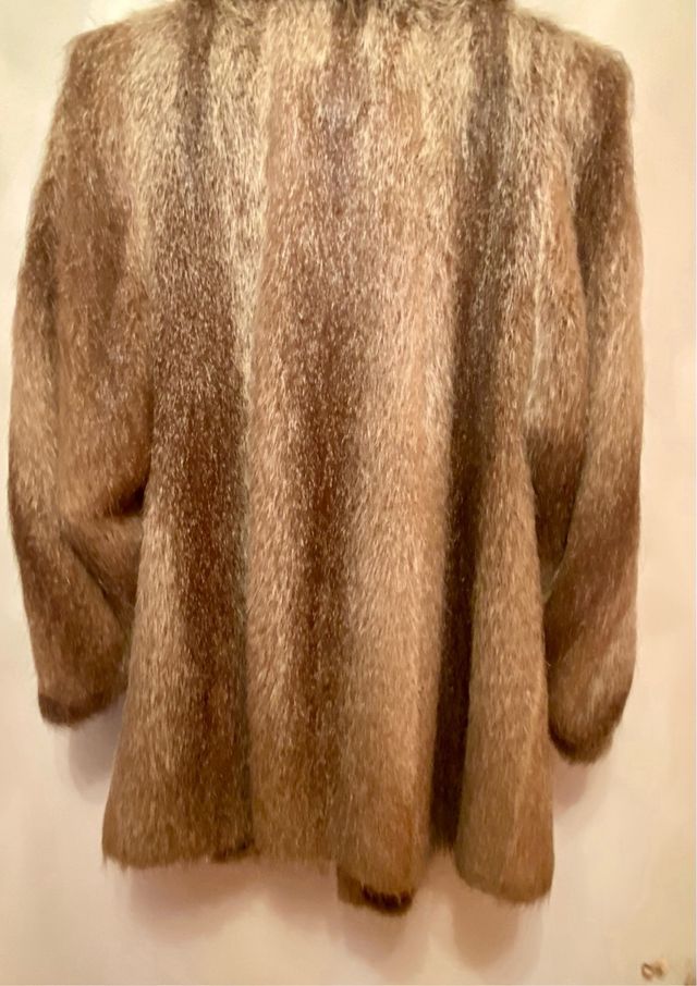 Chaquetón de piel de zorro