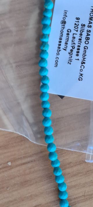 Pulsera Thomas Sabo Plata y Turquesa