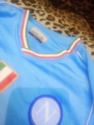 Maglietta calcio bambino Napoli EA7