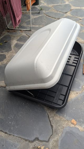 cofre baúl baca 340L + accesorios