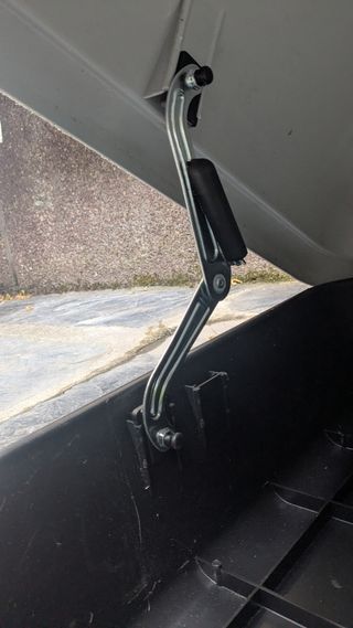 cofre baúl baca 340L + accesorios