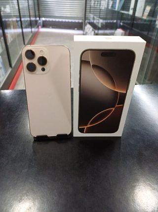 iPhone 16 Pro 256GB Desierto Titanio