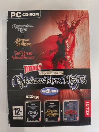 PC CD-ROM Neverwinter Nights Pack 3 Juegos