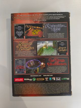 PC CD-ROM Neverwinter Nights Pack 3 Juegos