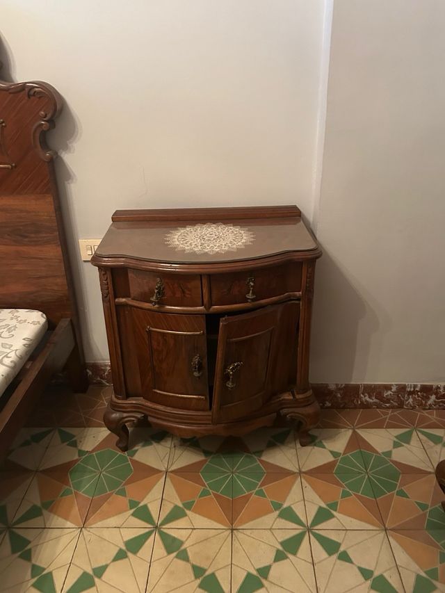 Habitación antigua de madera