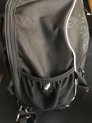 Mochila Oxelo Negra para Patines.