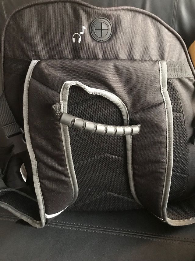 Mochila Oxelo Negra para Patines.