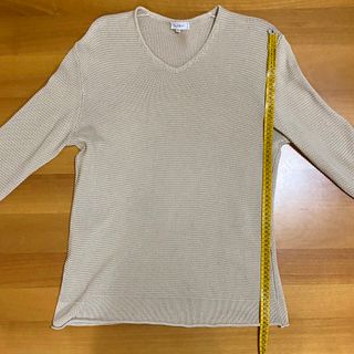 Byblos Maglione Beige Scollo a V Classico Casual
