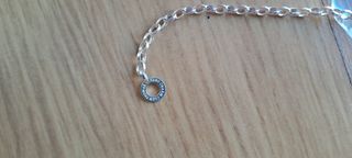 Pulsera Thomas Sabo Plata y Negra