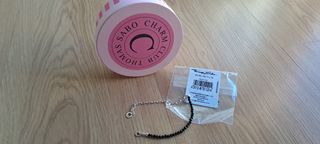 Pulsera Thomas Sabo Plata y Negra