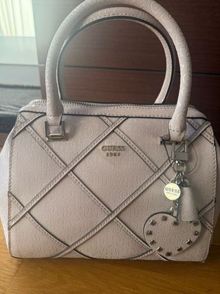 Bolso Guess Beige/Rosa