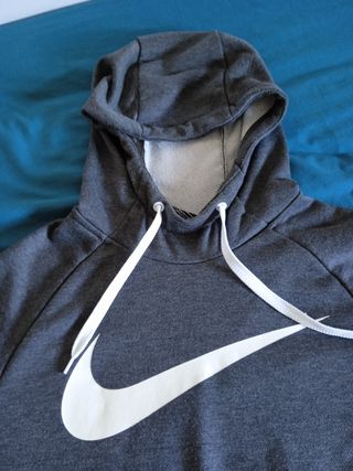 Sudadera Nike Gris con Capucha