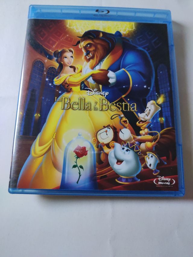 Blu-ray La Bella y La Bestia Disney Español