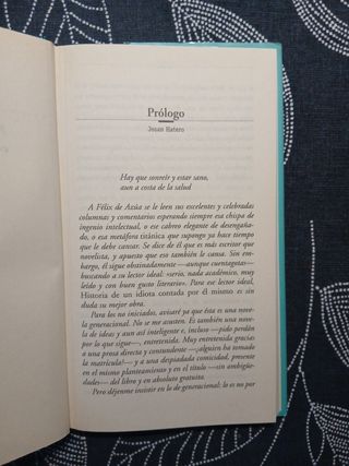 Historia de un idiota contada por él mismo