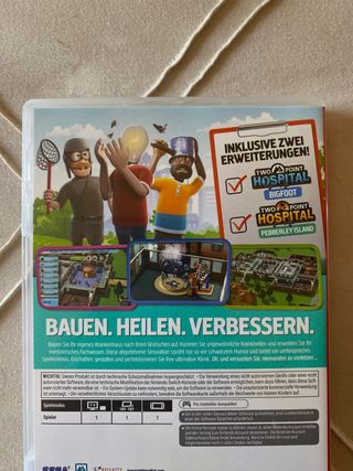 Two Point Hospital Nintendo Switch
