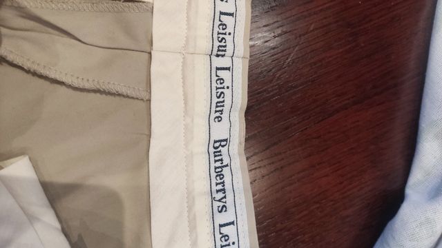 Pantalón Burberry Beige Hombre