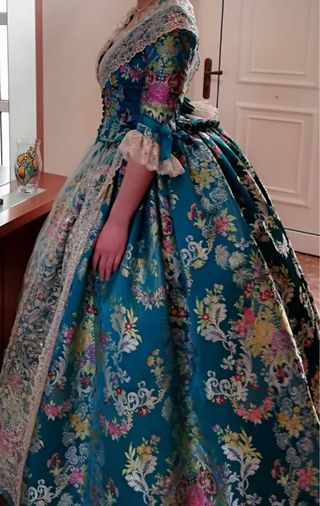 Traje de Fallera Multicolor