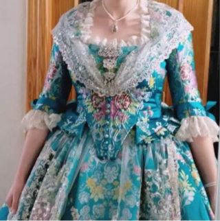 Traje de Fallera Multicolor