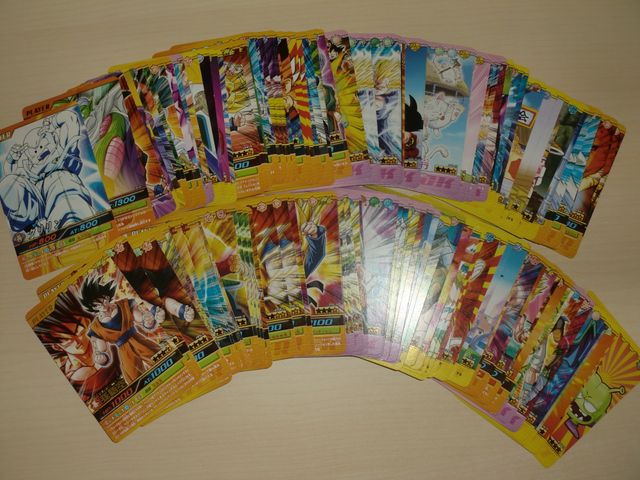 Dragon ball Data carddass bakuretsu impact (130+)