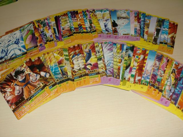 Dragon ball Data carddass bakuretsu impact (130+)