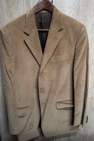 Americana Pedro del Hierro Marrón Corduroy, pana