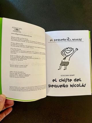 El chiste del pequeño Nicolás (FUERA COLECCION ...