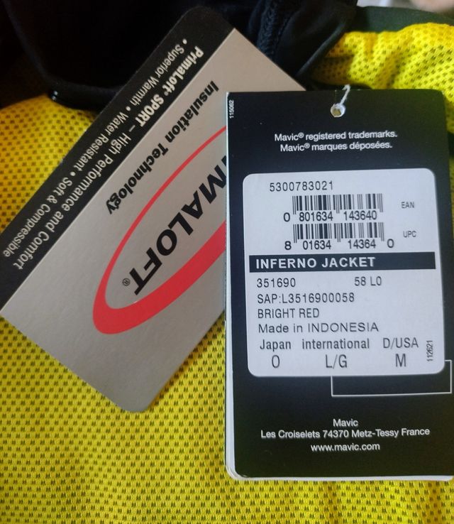 CHAQUETA MAVIC INFERNO