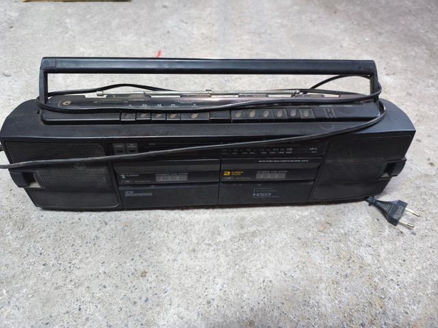 Doble casete + radio AM/FM – modelo NVR-54