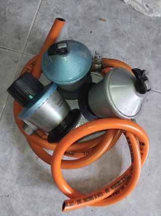 Regulador y manguera para estufa