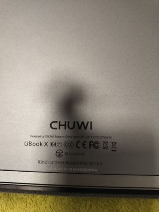 Portátil Tablet Chuwi Gris-Negro