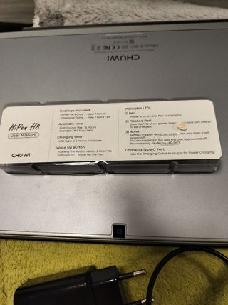 Portátil Tablet Chuwi Gris-Negro