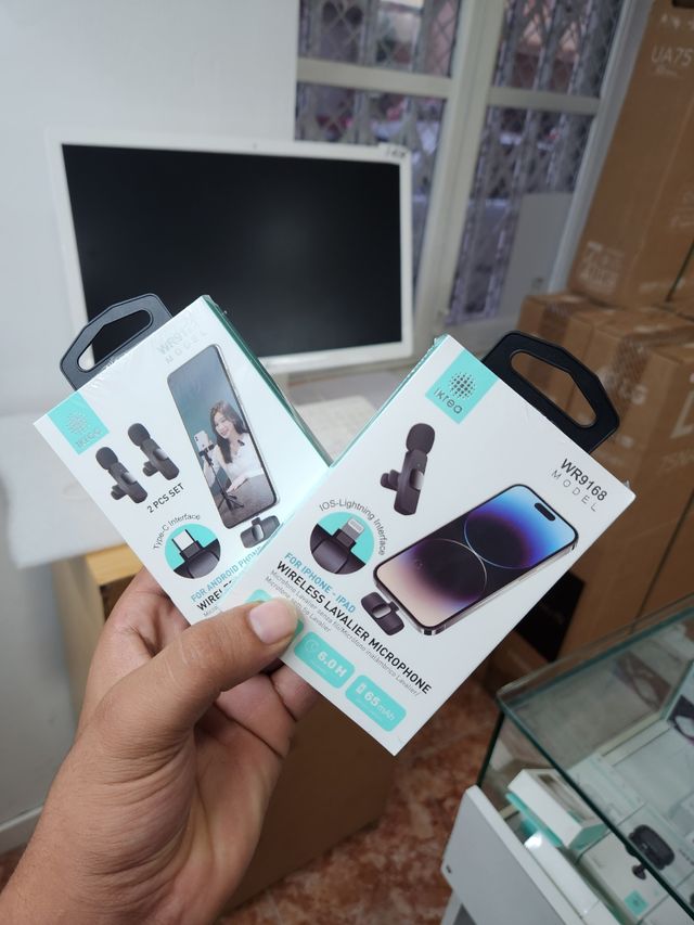 Micrófono Lavalier Inalámbrico WR9168