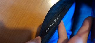 Traje Zara Azul Marino