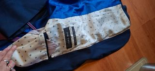 Traje Zara Azul Marino