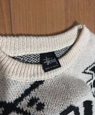Jersey Stussy Talla M Diseño Abstracto