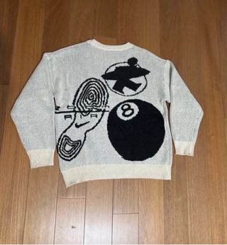 Jersey Stussy Talla M Diseño Abstracto