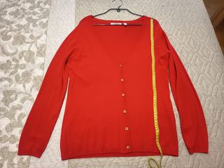 Chaqueta fina Punt Roma roja talla P