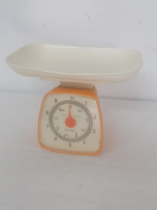 Báscula de cocina vintage Prestige naranja