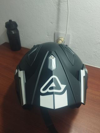 Casco Moto Acerbis Negro