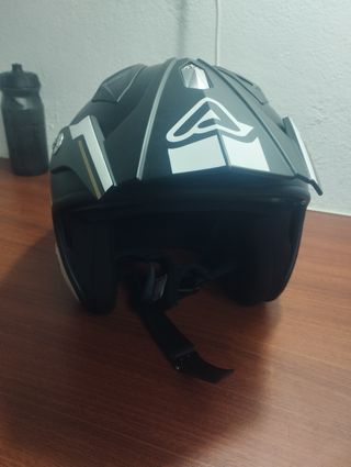 Casco Moto Acerbis Negro