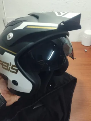 Casco Moto Acerbis Negro