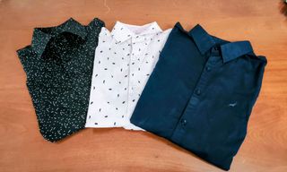 Lote 3 Camisas M/L talla 16