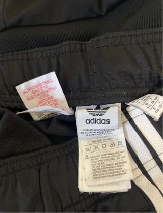 Conjunto Adidas Chándal Negro y Blanco